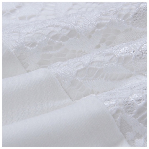 🆕 Romantic White Lace Dress - Picture 7 of 7